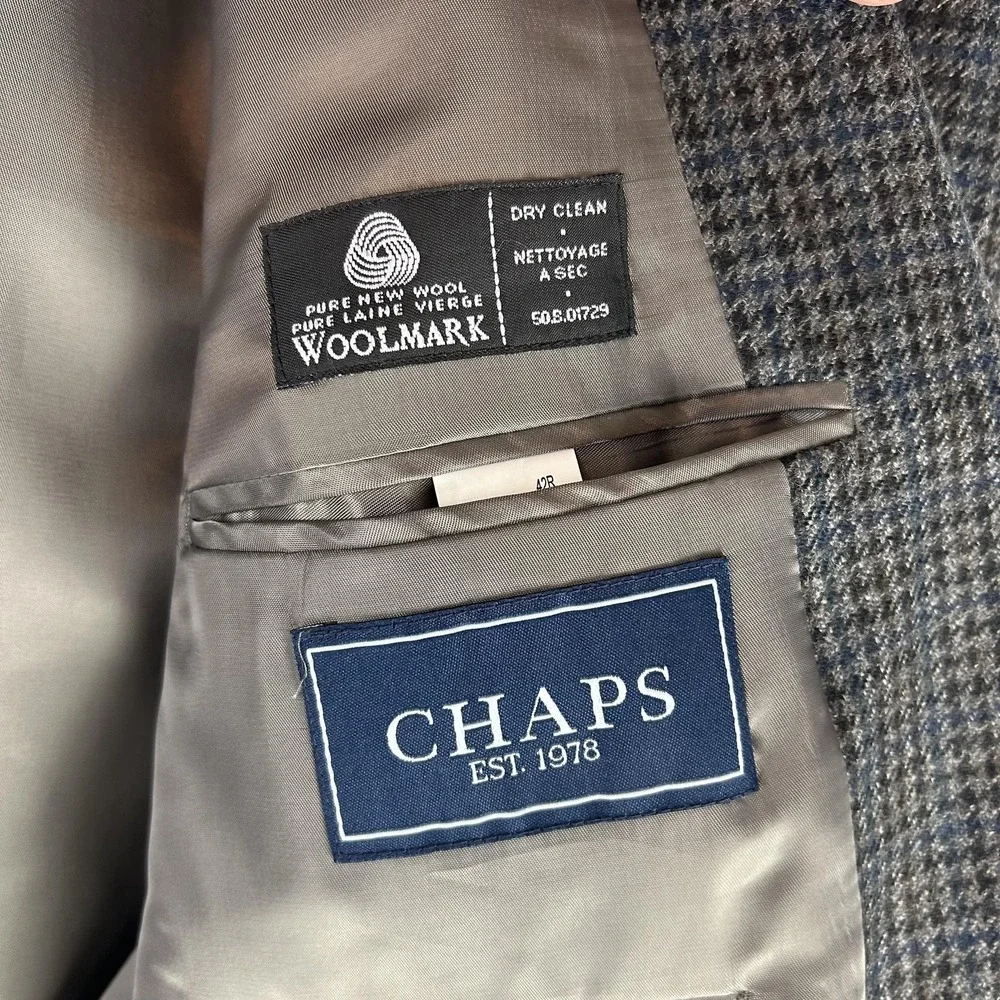 Chaps swatch hem matching